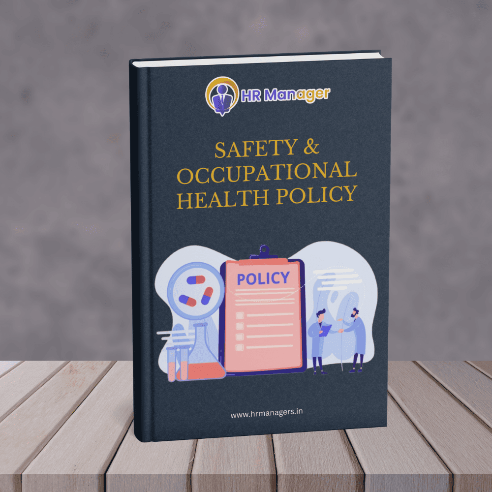 Safety & Occupational Health Policy – ISO 45001:2018