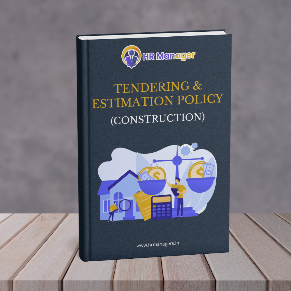 Tendering & Estimation Policy (Construction)